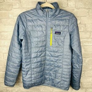 Patagonia Nano Puff Pullover - Women's Size XS Color: Leaden Blue